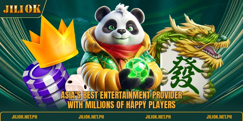 Asia's best entertainment provider with millions of happy players