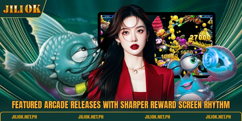 Featured arcade releases with sharper reward screen rhythm