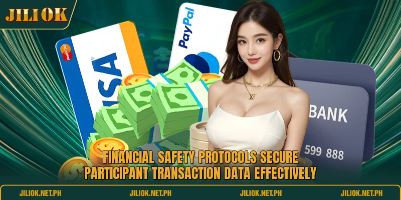 Financial safety protocols secure participant transaction data effectively