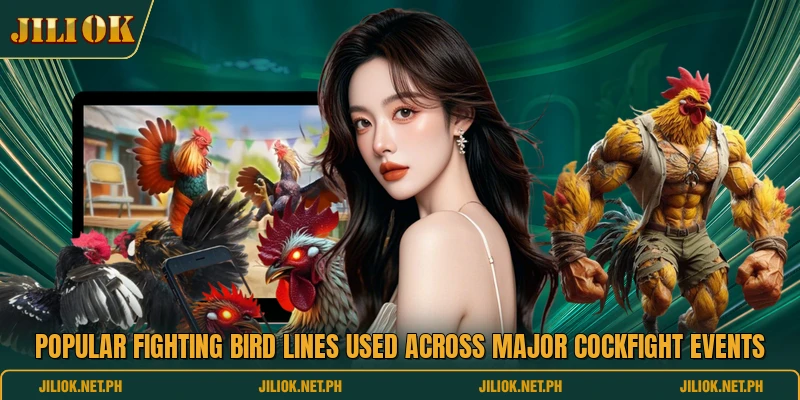 Popular Fighting Bird Lines Used Across Major Cockfight Events