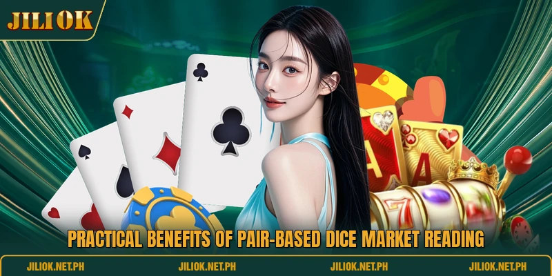 Practical benefits of pair-based dice market reading