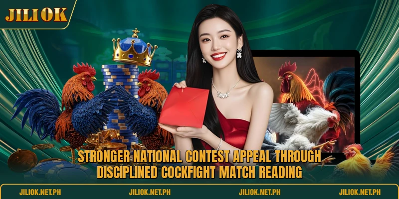 Stronger national contest appeal through disciplined cockfight match reading