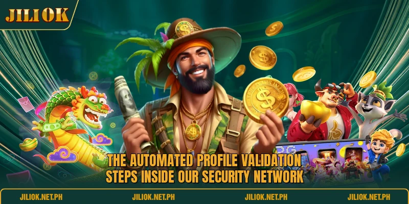 The automated profile validation steps inside our security network